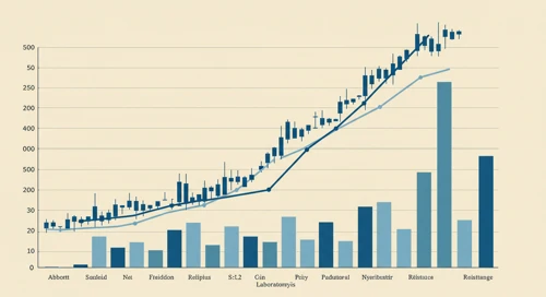 ABT: Trend with Support and Resistance Levels - Abbott Laboratories