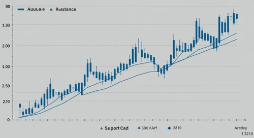 AUDCAD: Trend with Support and Resistance Levels
