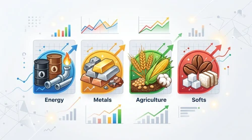 Commodities Comparison. 13 Oct