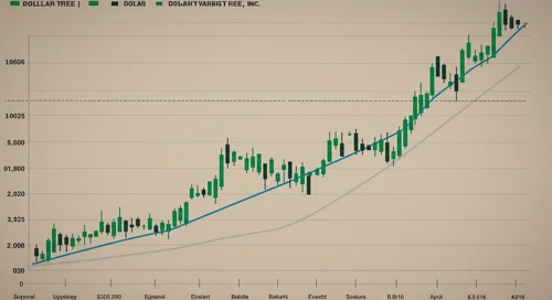 DLTR: Trend with Support and Resistance Levels - Dollar Tree Inc