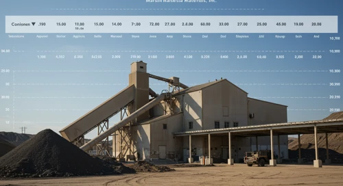 MLM: Analysts Ratings - Martin Marietta Materials Inc