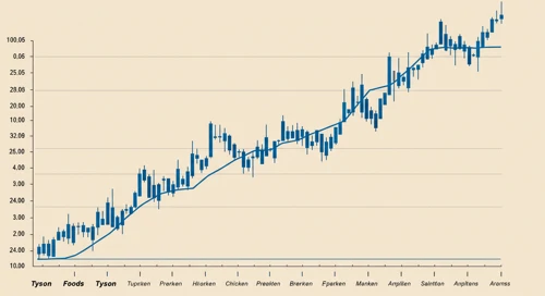 TSN: Trend with Support and Resistance Levels - Tyson Foods Inc