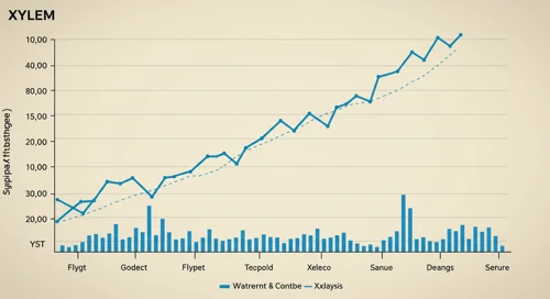 XYL: Trend with Support and Resistance Levels - Xylem Inc